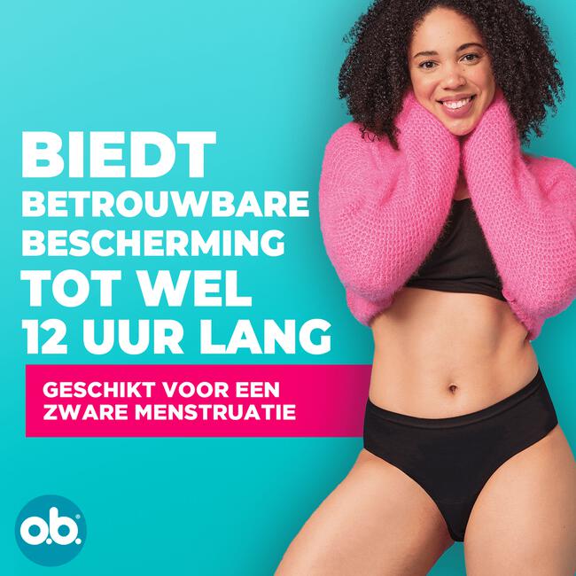 o.b.® Herbruikbaar Menstruatie Ondergoed XS/S