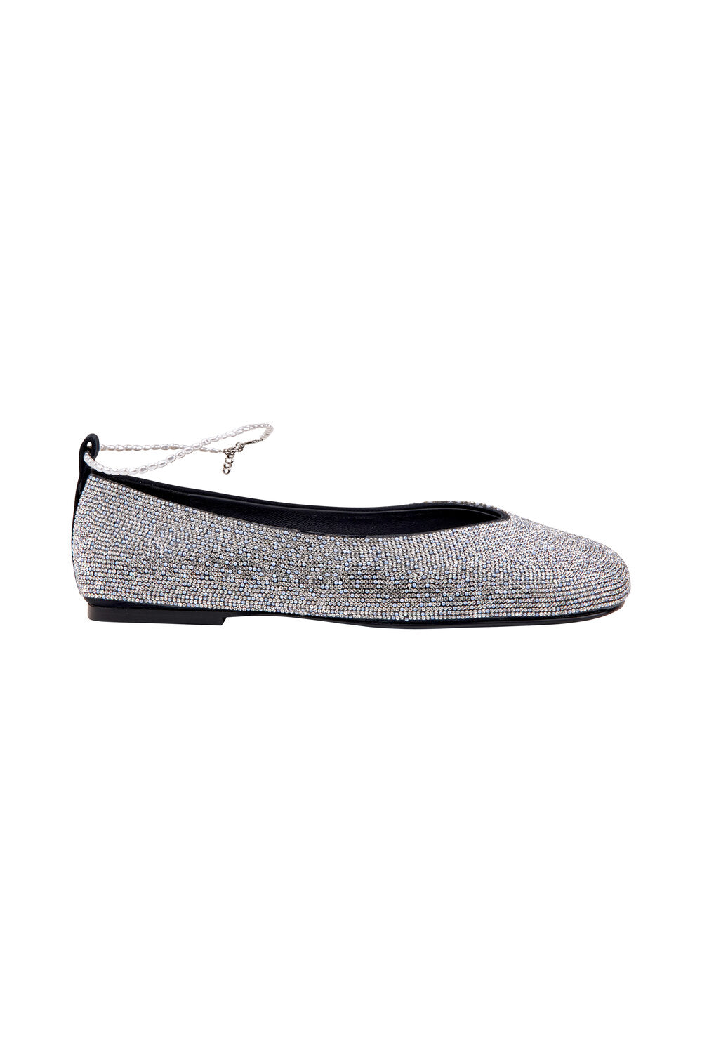 Stine Goya  Reelo ballerinasko - Jet Black Embroidery