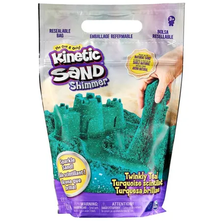 Spin Master Kinetic Sand Schimmersand Petrol, 907 g