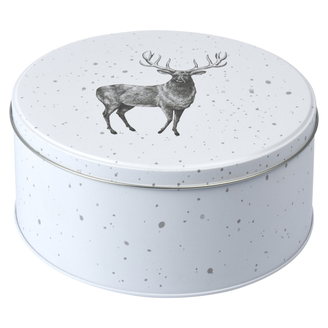 Gebäckdose - Weihnachten - Ø = ca. 20 cm - 1 Stück