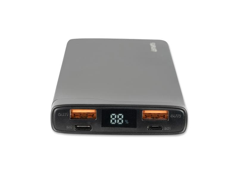 4smarts Powerbank VoltHub Pro 10000 mAh Multiport-Powerbank mit modernen Ladestandards