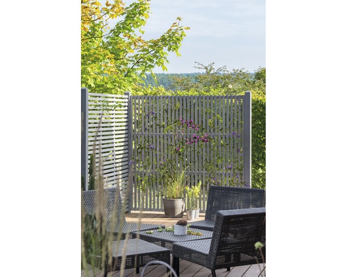 Design trellis Konsta 180 x 180 cm lichtgrijs