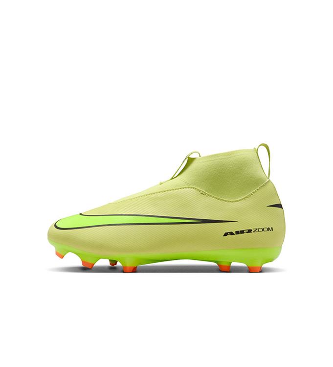 Nike JR ZOOM SUPERFLY 10 ACAD FGMG FQ804-300 LIMELIGHT-VOLT-HYPER-CRIMSON