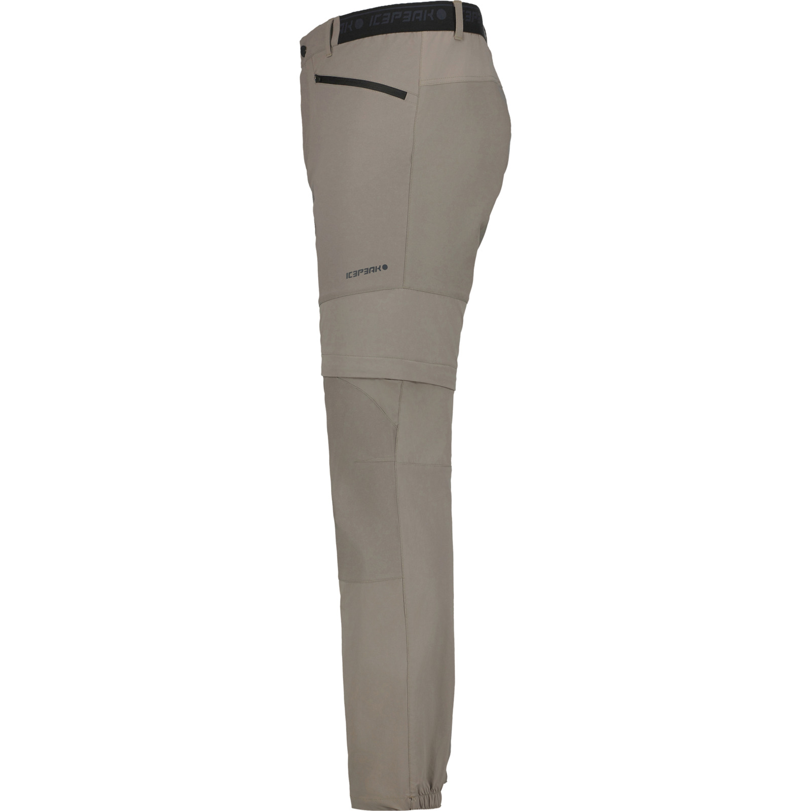 Icepeak Herren-Zip-off Hose Braham grau, 50