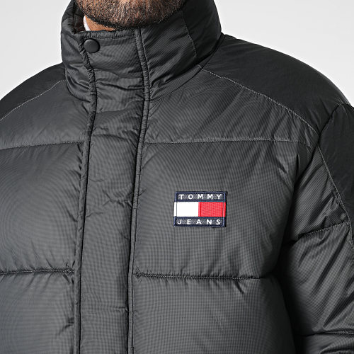 Doudoune Tonal Badge 5121 Gris Anthracite Noir