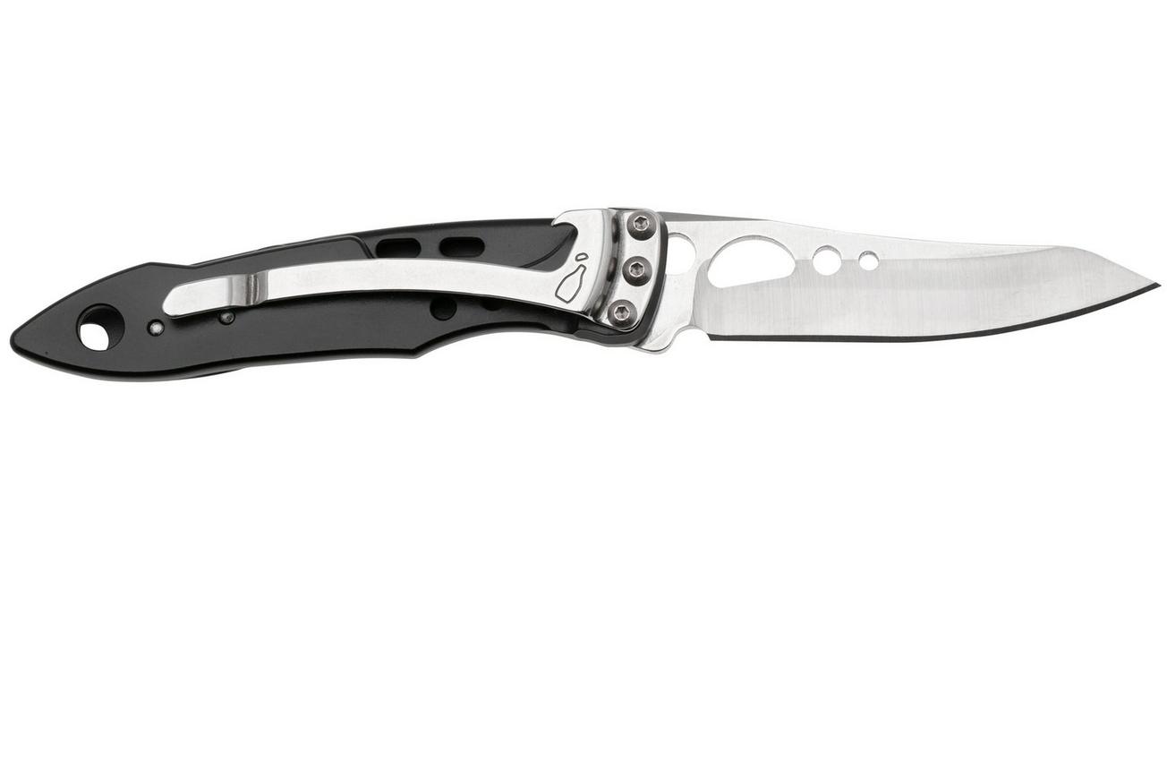 Leatherman Skeletool Knife KB zakmes plain edge, zwart 832385