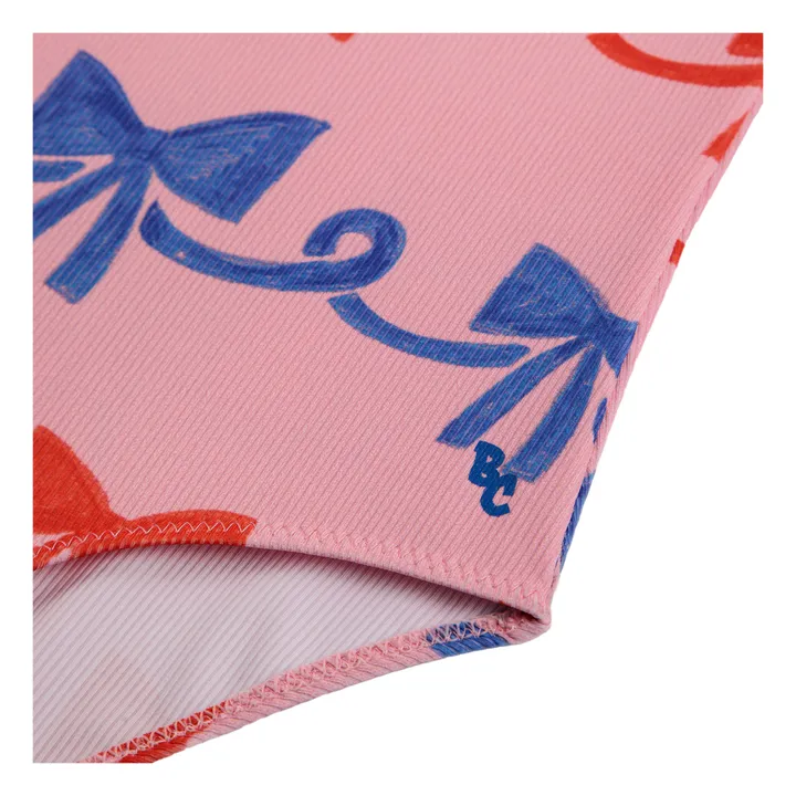 Bobo Choses Maillot 1 Pièce Matière Recyclée Nœuds | Rose fuschia