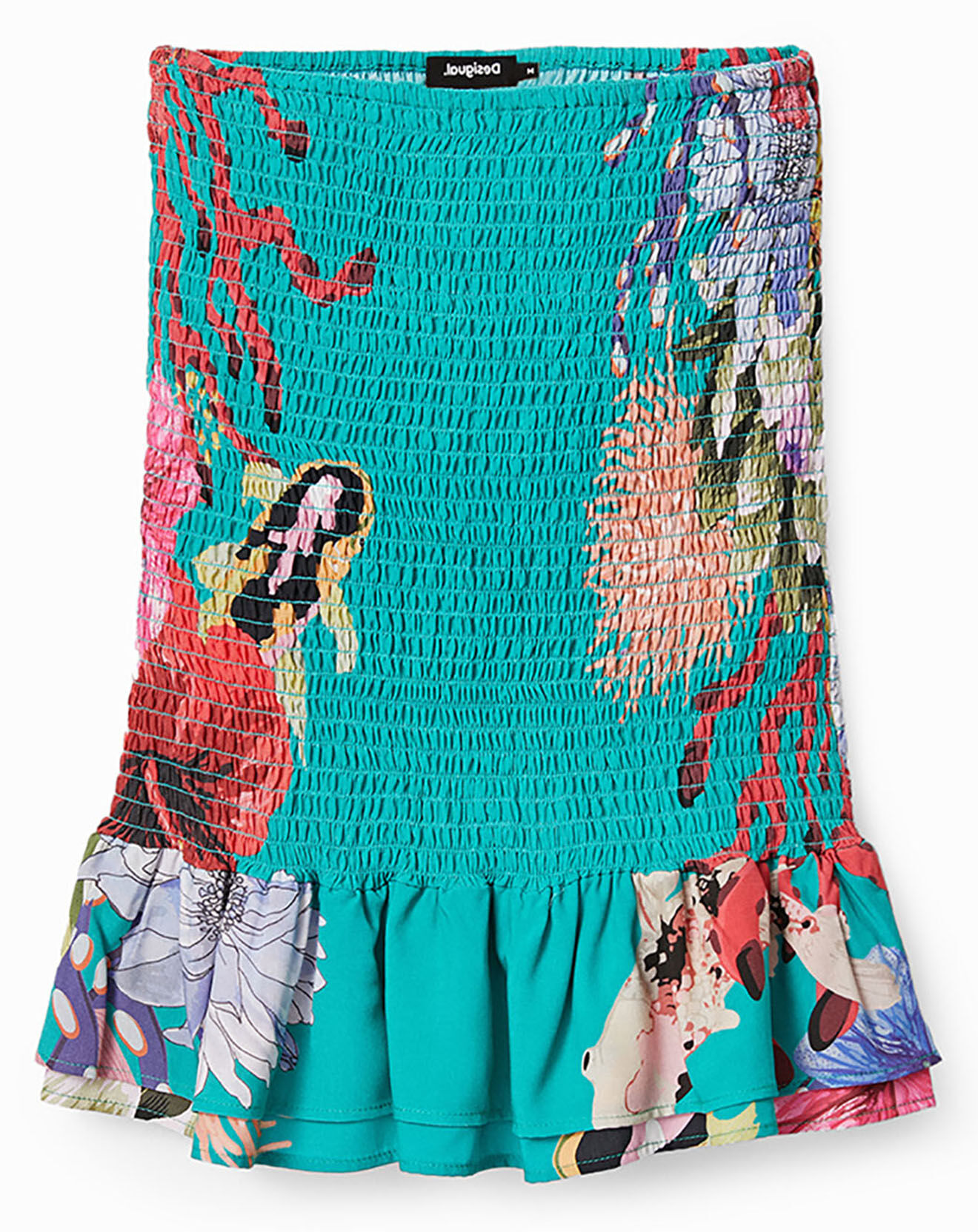 Desigual Jupe Imane turquoise
