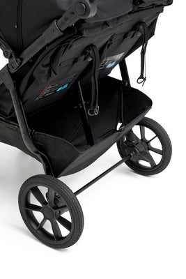 Beemoo BFF60 2 Søskenvogn, Night Black