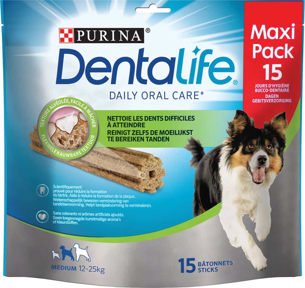 Purina kauwsticks Dentalife M 345 g 15 stuks