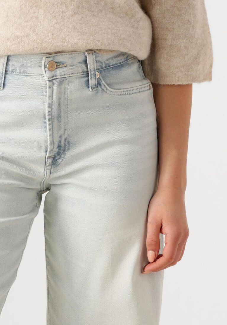 lichtblauwe 7 for all mankind wide jeans modern dojo tailorless tre