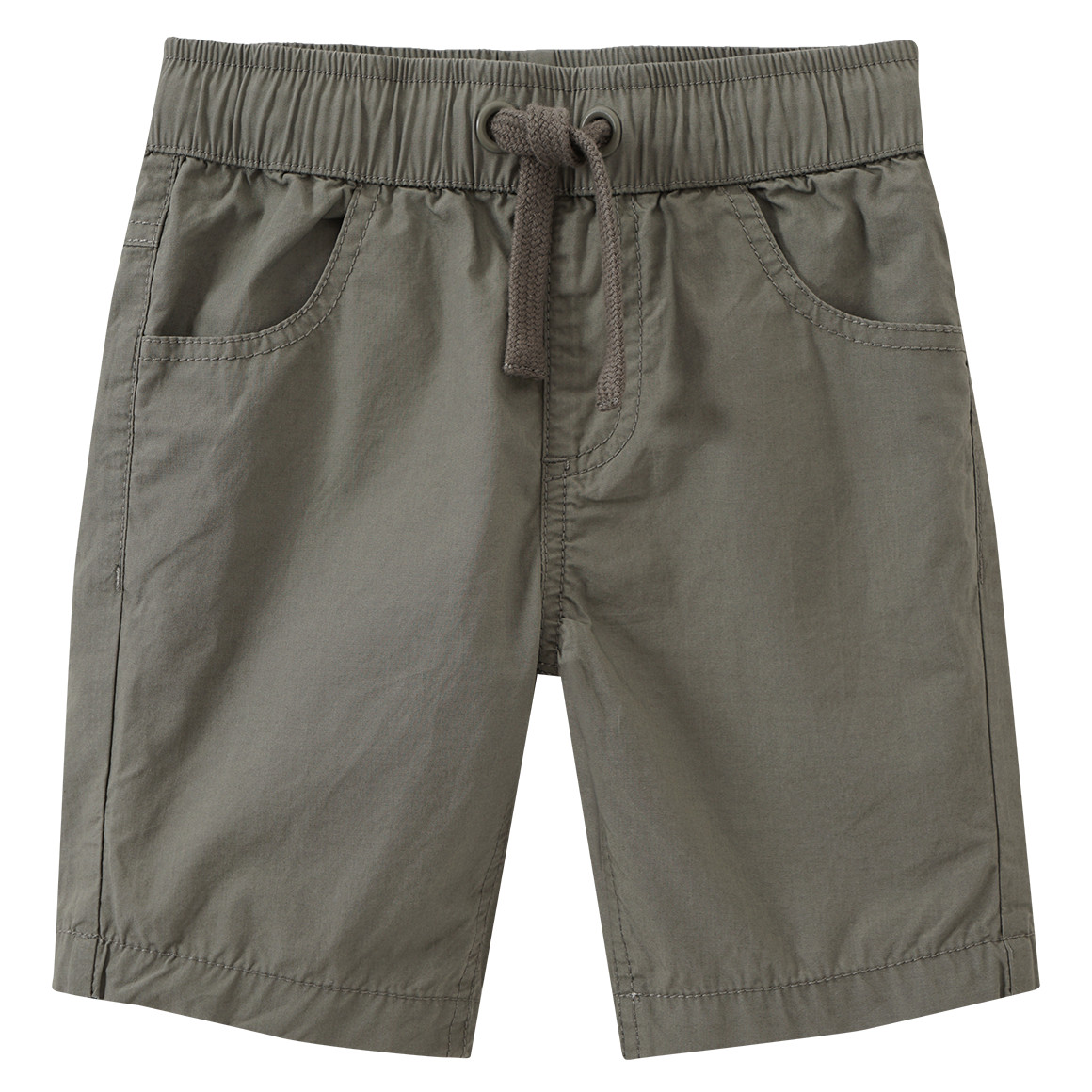 Topomini Baby Shorts mit Kordelzug dunkeloliv