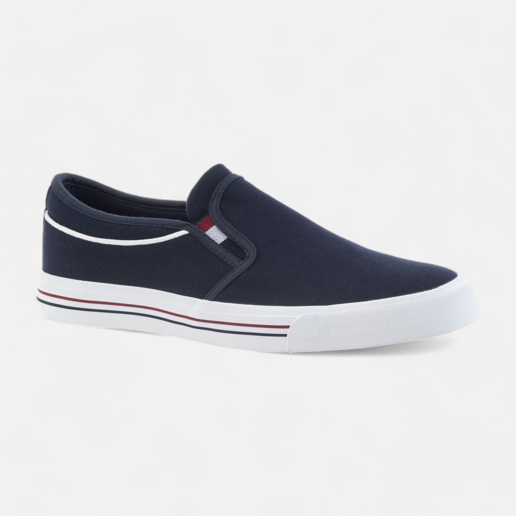Baskets en toile Homme bleu marine