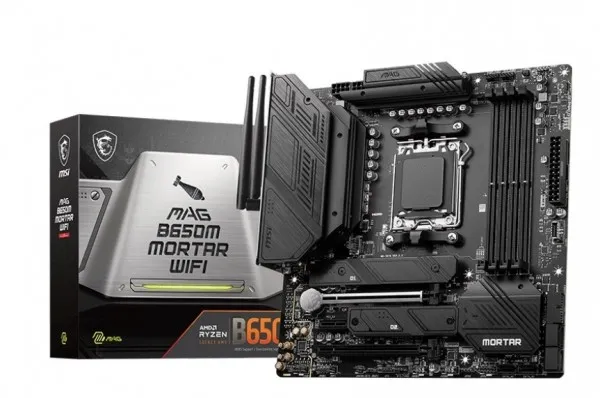 [OUTLET] - MSI MAG B650M MORTAR WIFI - Bundkort - AM5 sokkel