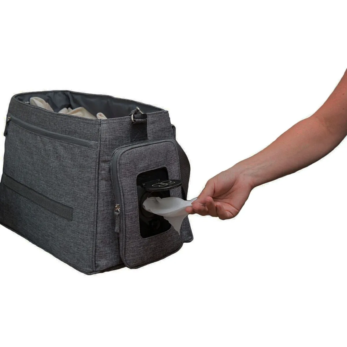 Bblüv Sac à Couches 5 Pièces - Gris