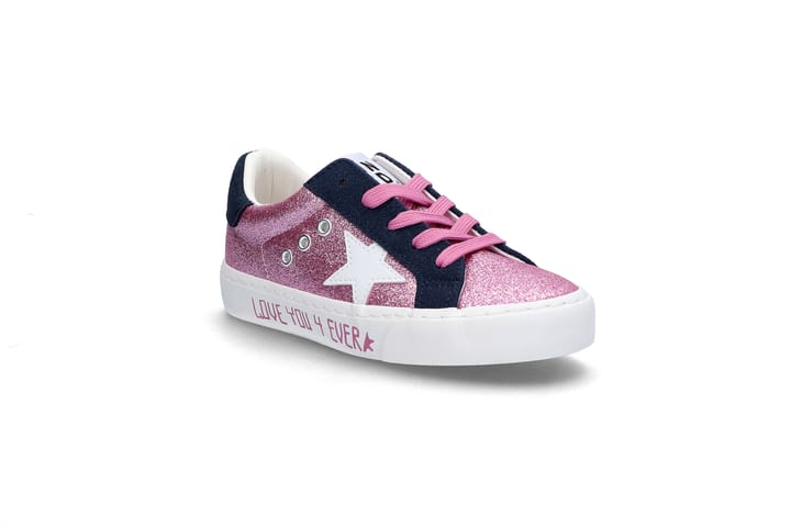 Trendy sneakers med glitter