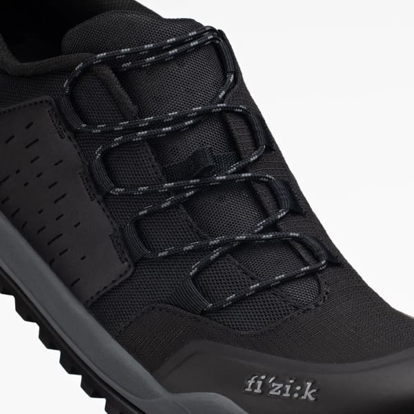 Chaussure VTT automatique FIZIK TERRA ERGOLACE X2 FLAT BLACK/BLACK