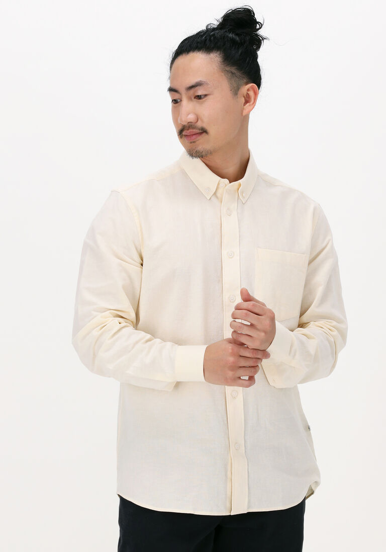 MINIMUM beige minimum casual overhemd yonathan 9359
