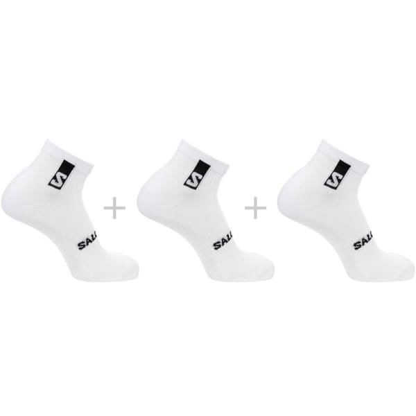 Chaussette randonnée SALOMON EVERYDAY ANKLE 3-PACK WHITE/WHITE