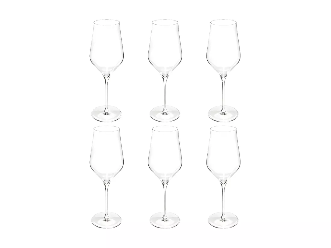 Lot de 6 Verres à Vin 