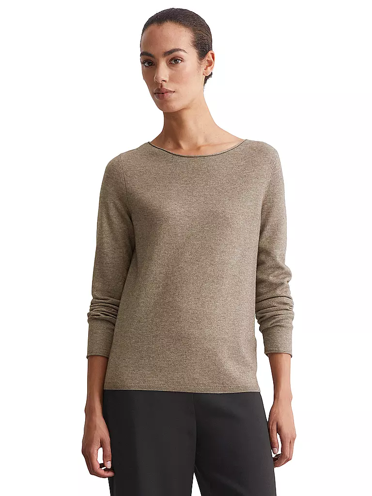 MARC O'POLO Pullover braun