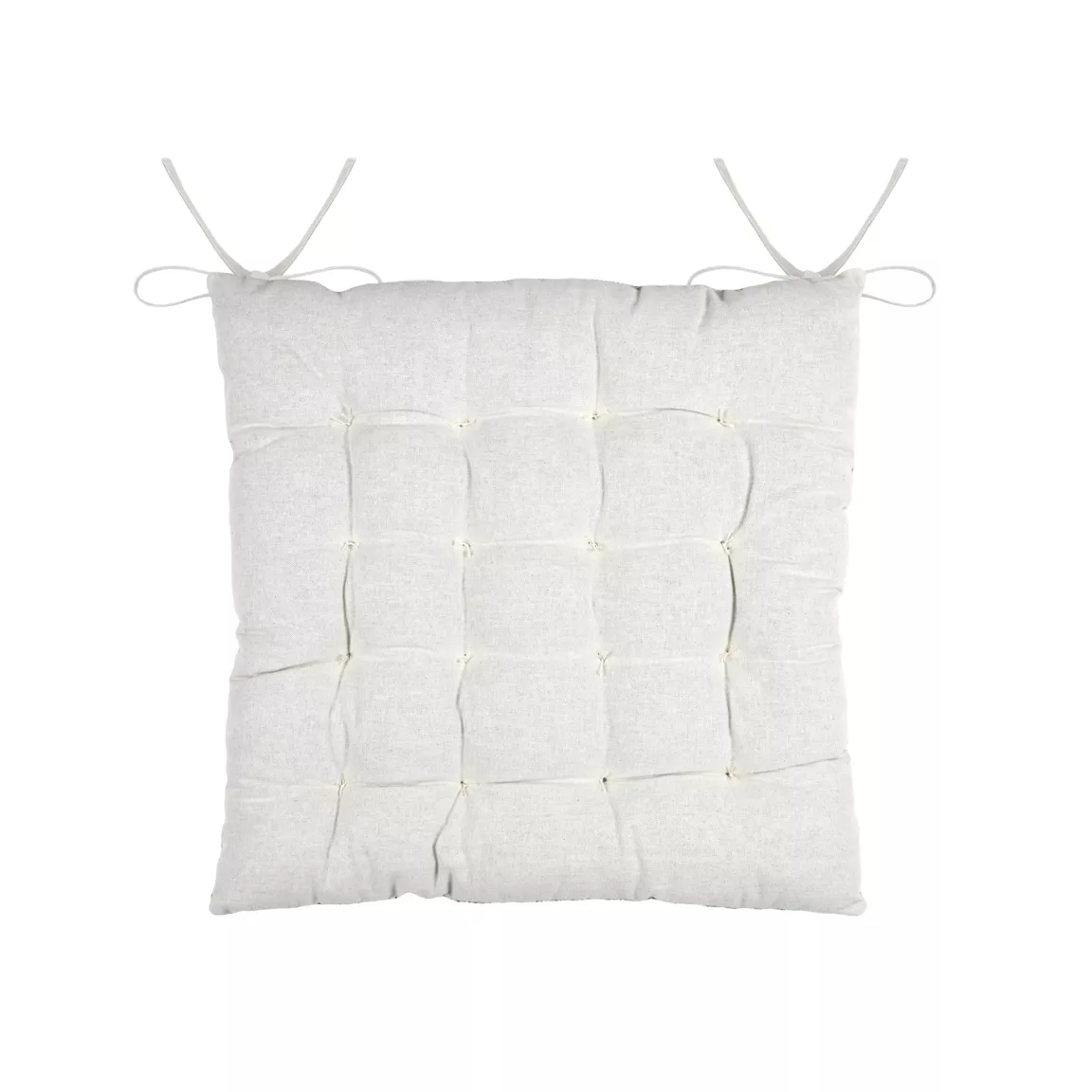 Coussin de chaise carré coton (38 x 38 cm) Ginny Rose