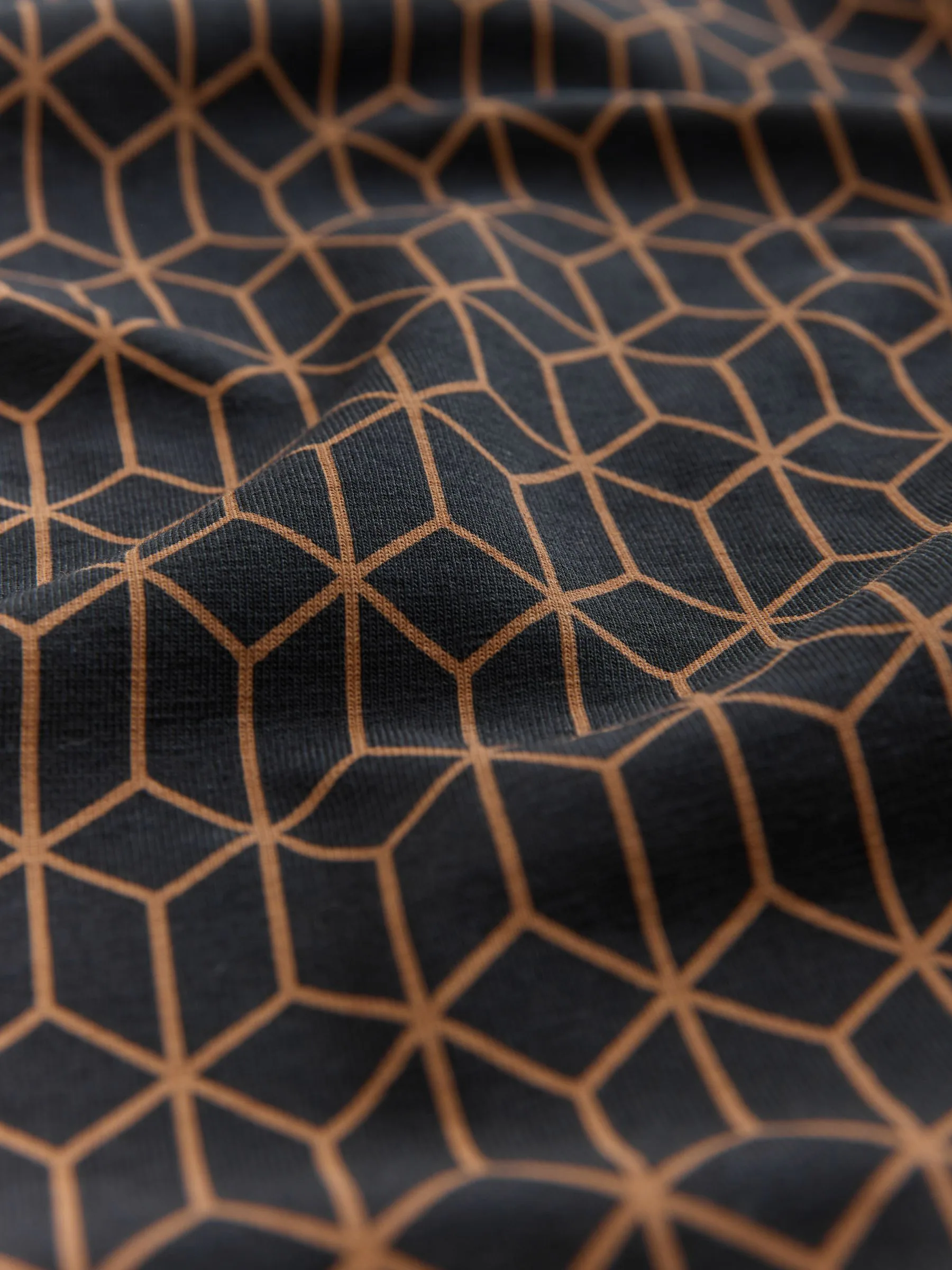 Zwart/goud/wit - Set van 3 jersey poloshirts met korte mouwen