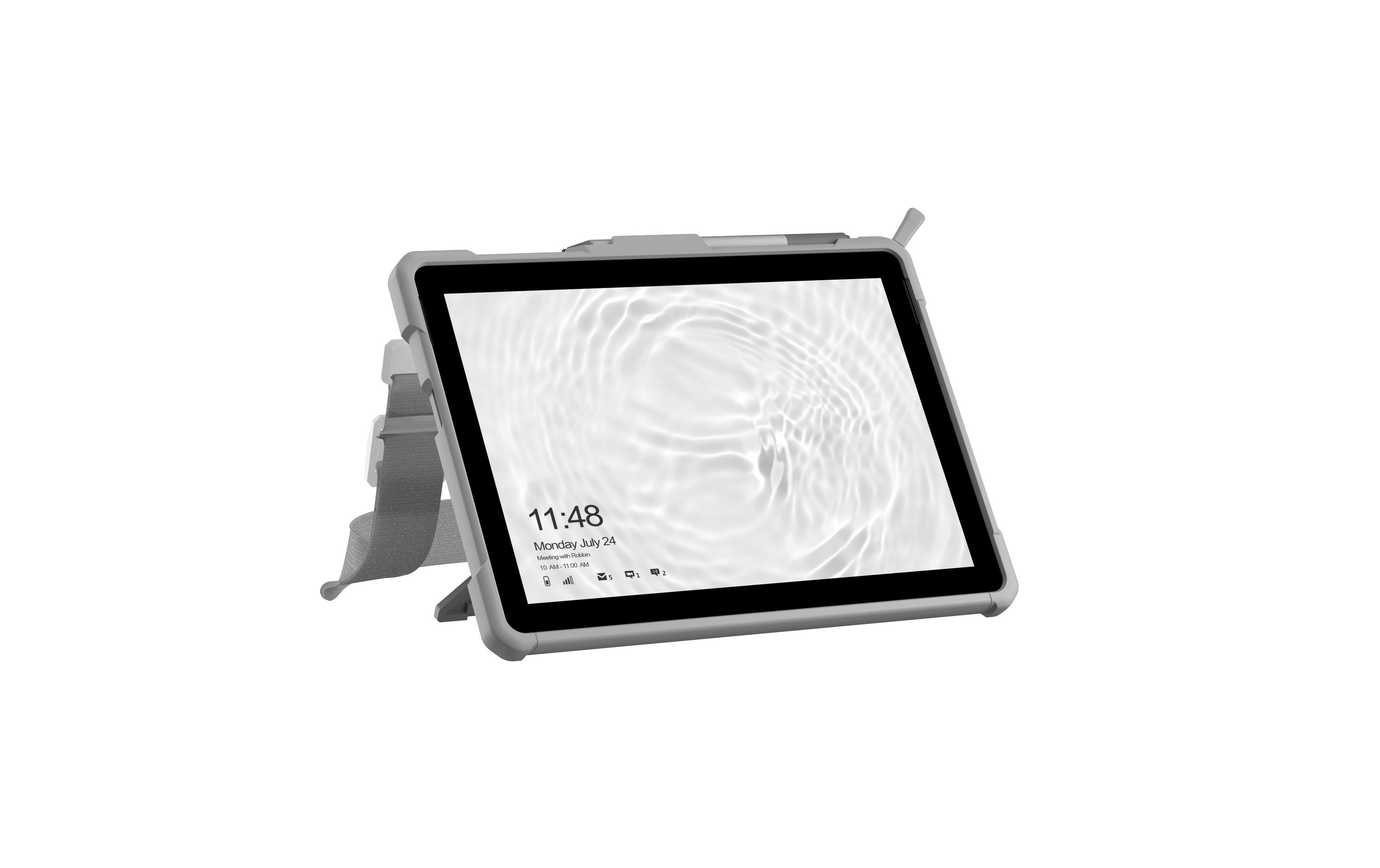 Tablet Back Cover Plasma Healthcare Surface Go (1-4)Robuste Tablet-Schutzhülle mit Handschlaufe und Schultergurt für das Microsoft Go (1-4