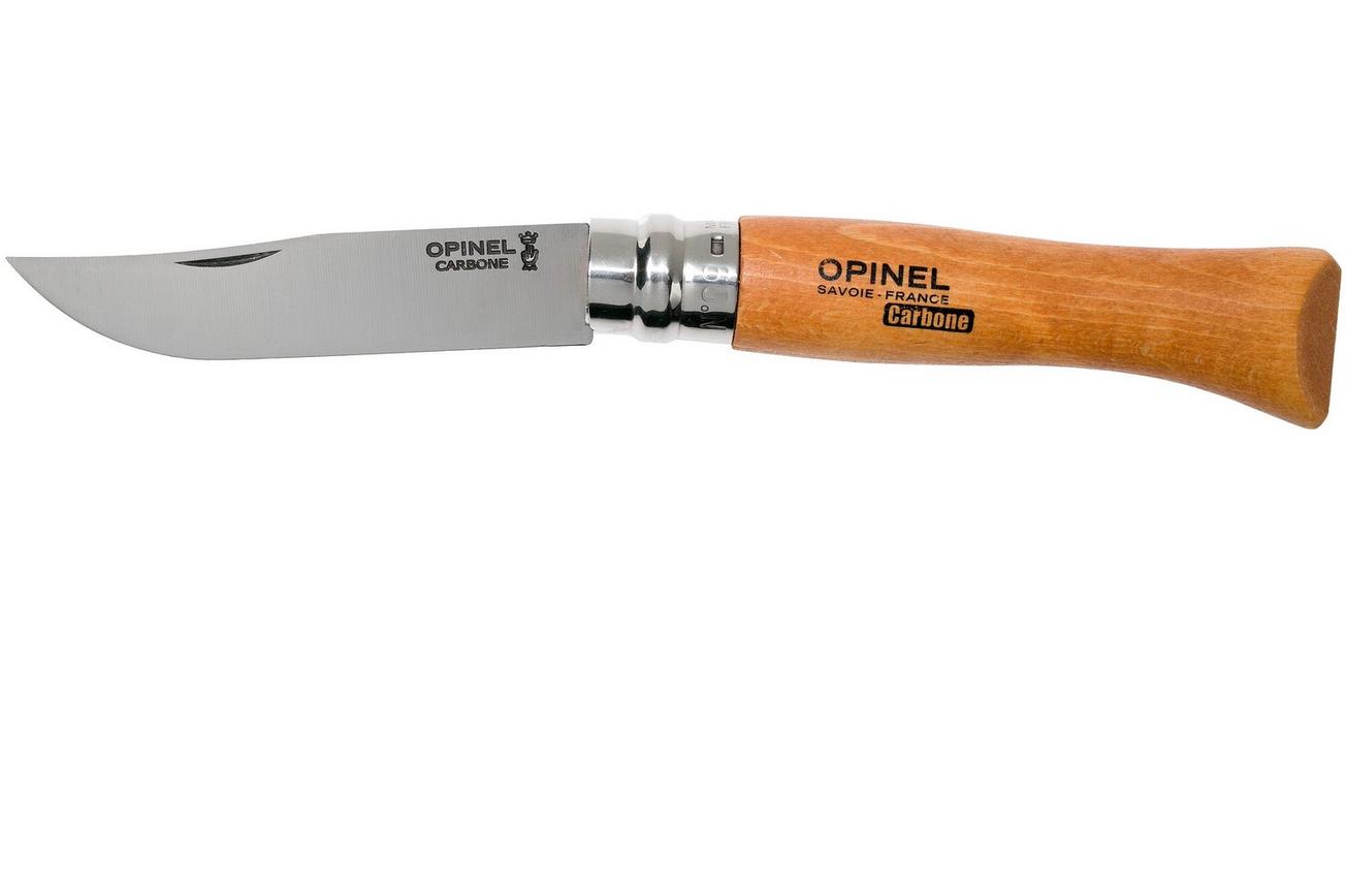 Opinel zakmes No. 09, koolstofstaal, lemmetlengte 9 cm