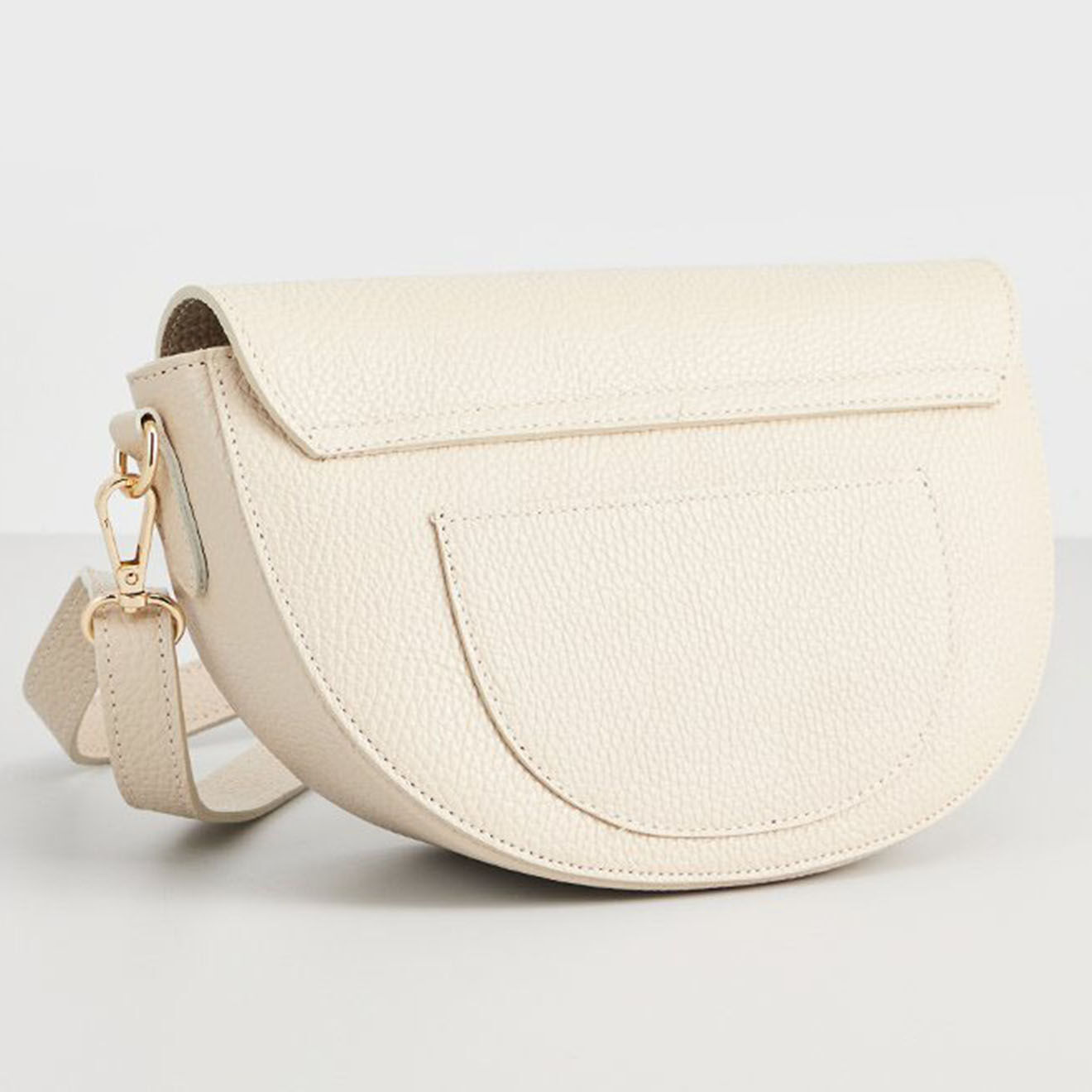 Christian Laurier Sac bandoulière en Cuir Loewe blanc cassé - 24x15x9 cm