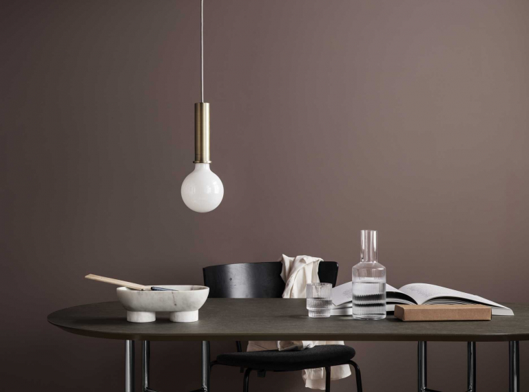 Ferm Living Ripple karaf 1L H24 Clear