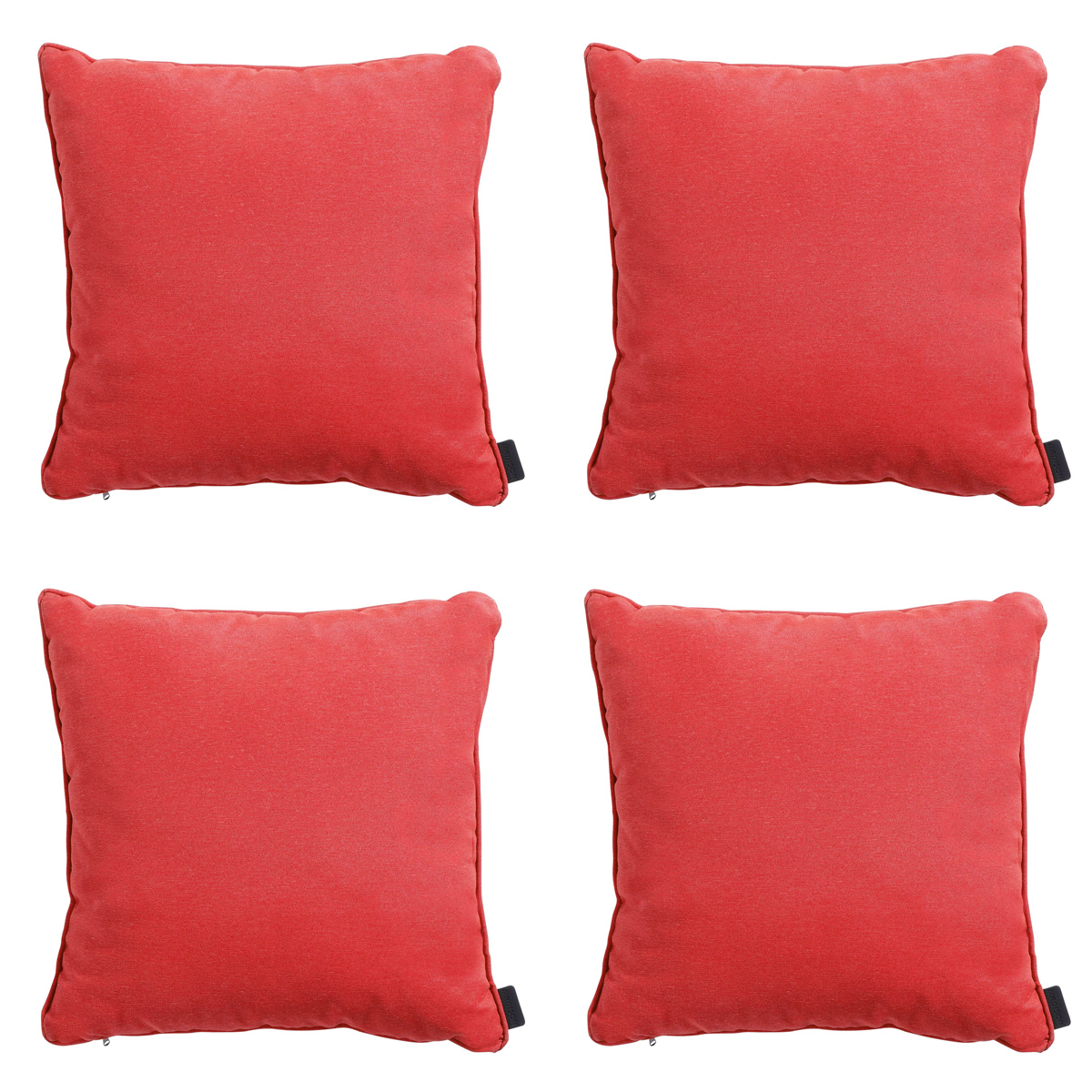 Madison Panama brick red Sierkussen - Set van 4