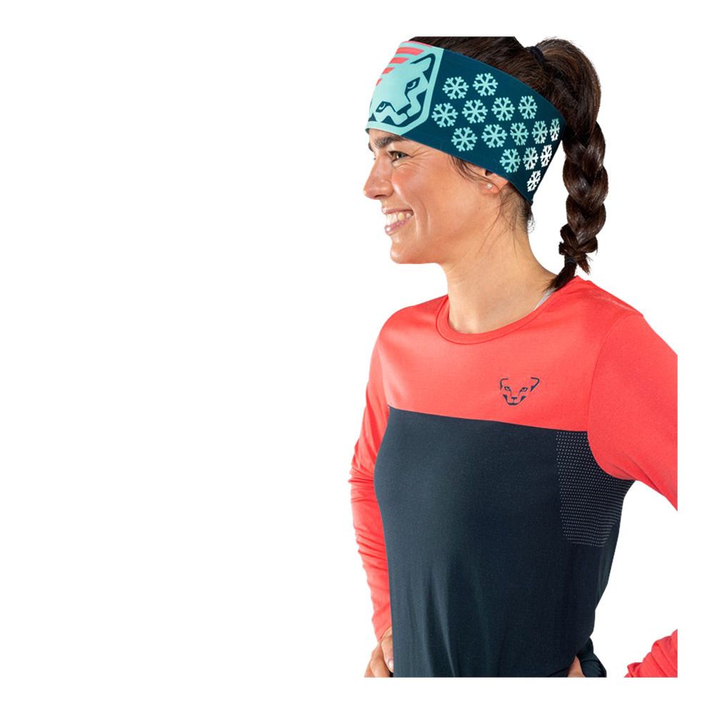 Dynafit TRAVERSE S-TECH - Maillot Femme blueberry hot coral