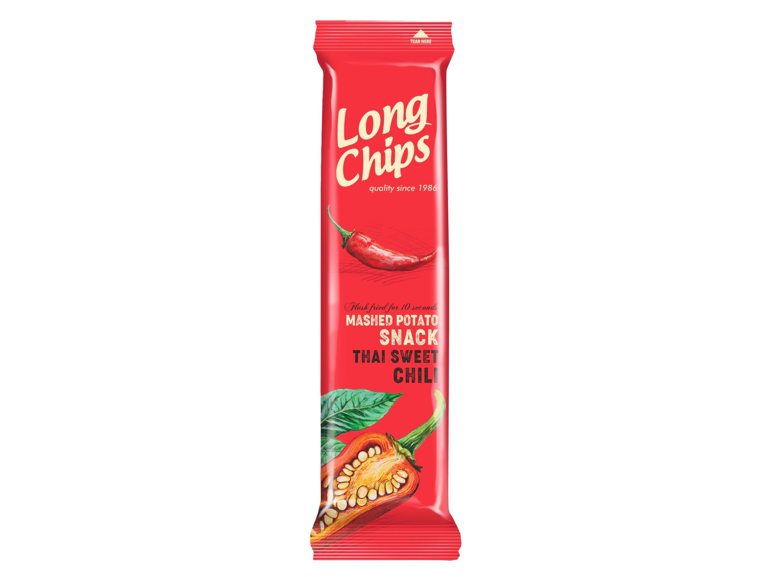 SNACK BATATA LONG CHIPS THAI SWEET CHILI 75G