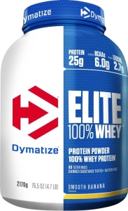 DYMATIZE Elite 100% Whey Smooth Banana, 2170 g