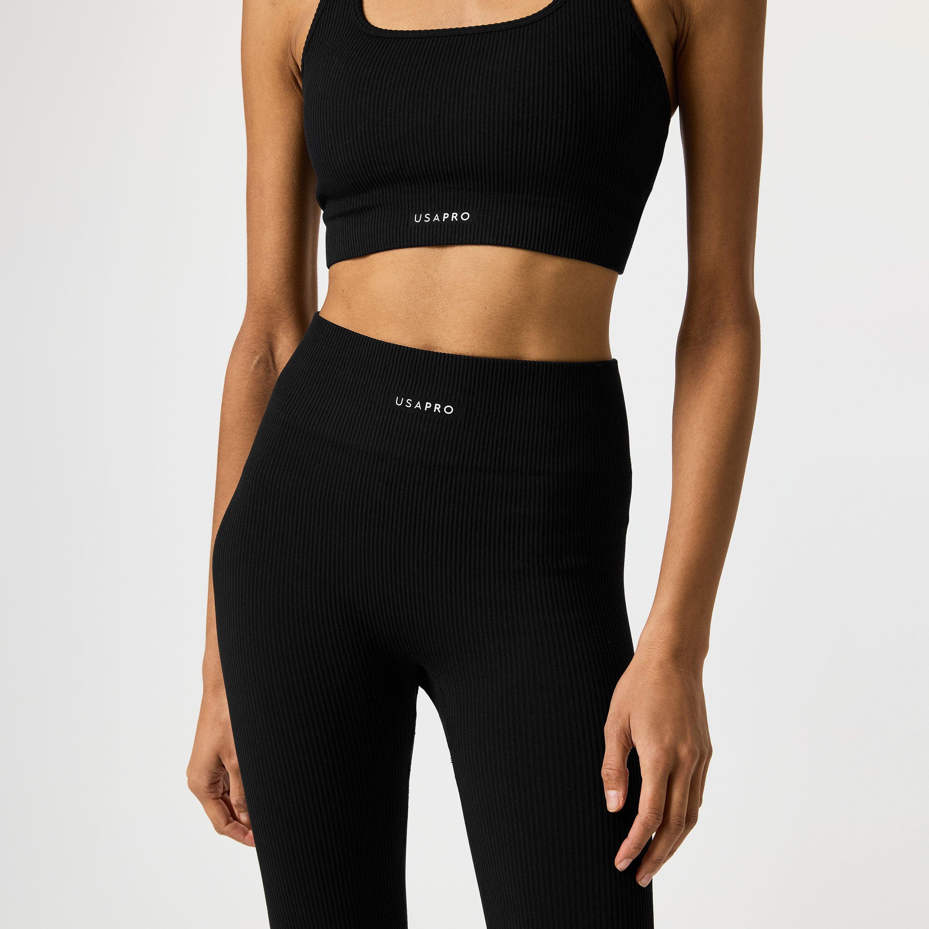 USA Pro Seamless Ribbed Bra Womens