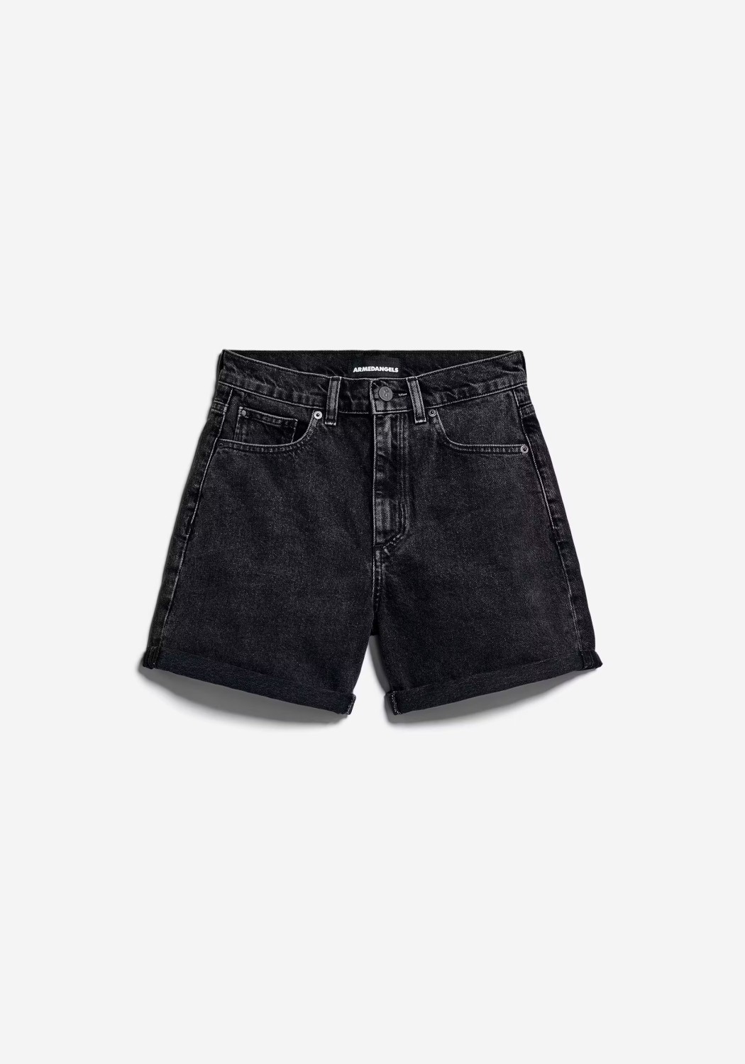 Armedangels Jeans-Shorts Sheaari Ebony Black