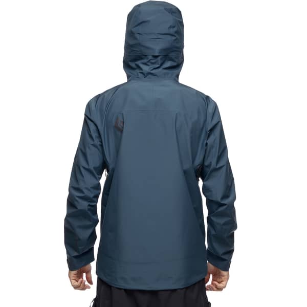 Veste randonnée BLACK DIAMOND M LIQUID POINT SHELL AZURITE