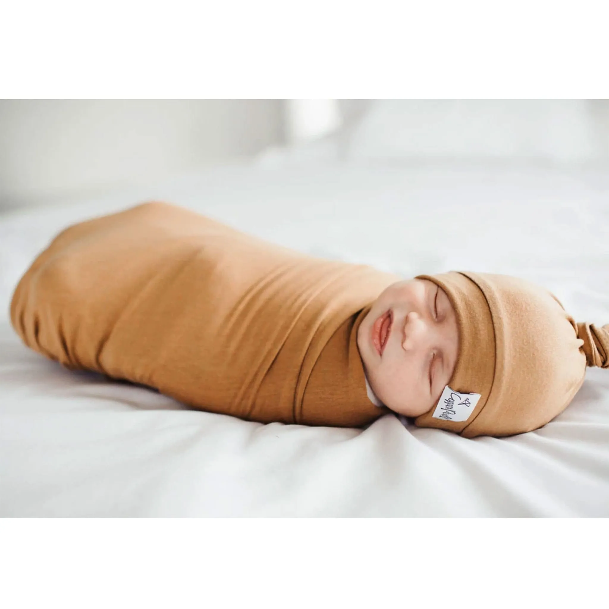 Copper Pearl Chapeau 0-4mois - Camel