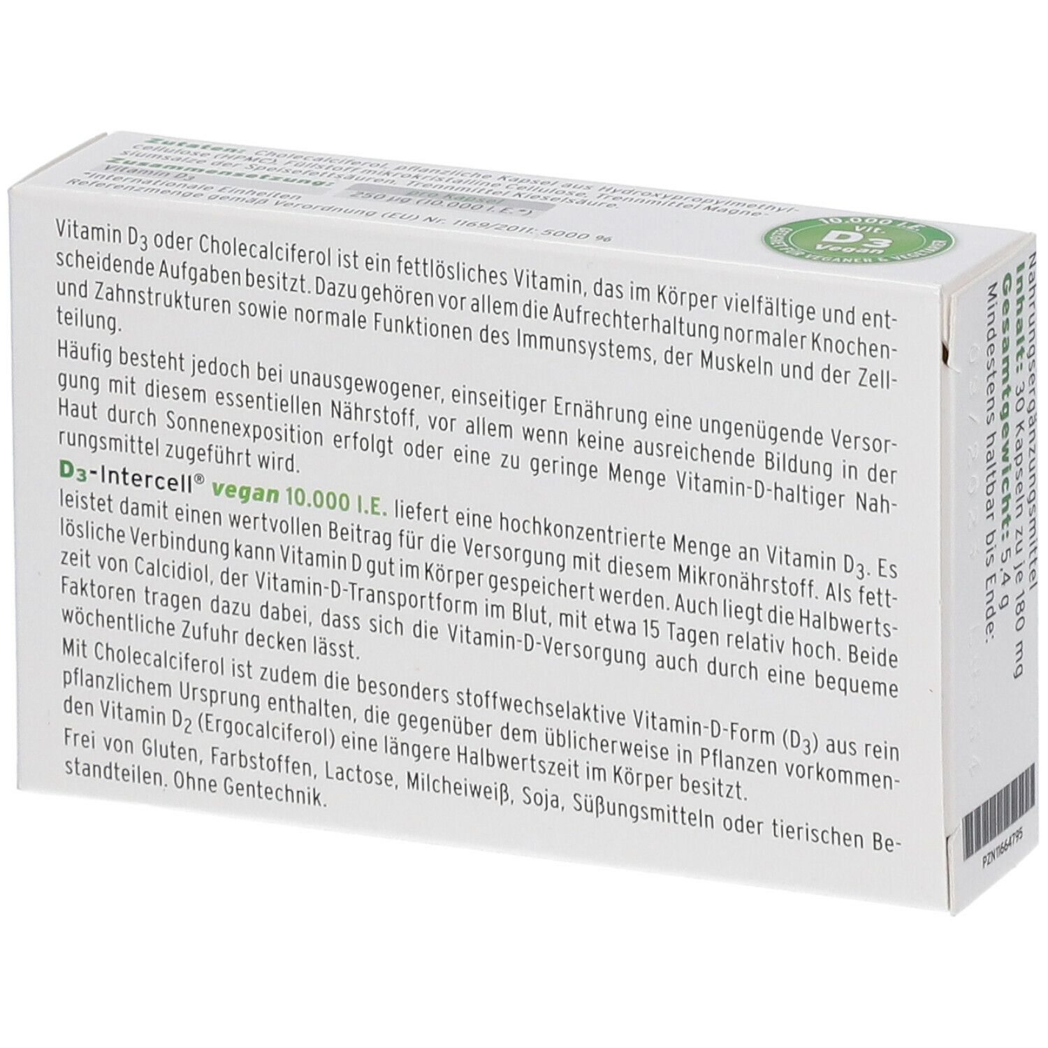 D3-Intercell® Vegan 10.000 I.E.