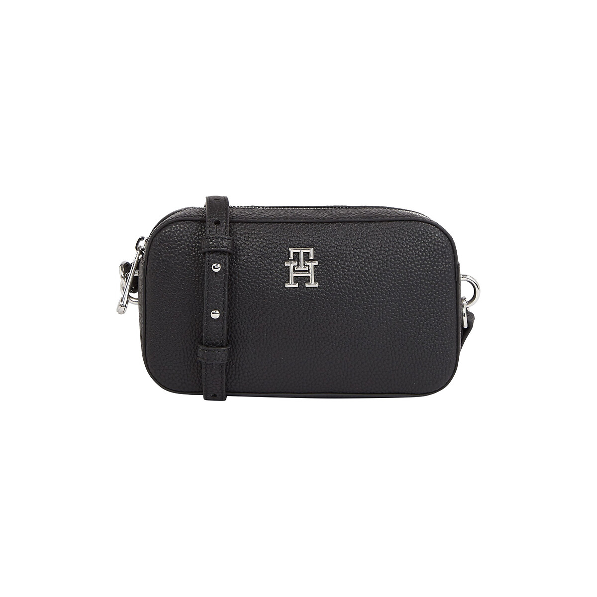 TOMMY HILFIGER<br>Bolsa para câmera com zíper e alça de ombro ajustável