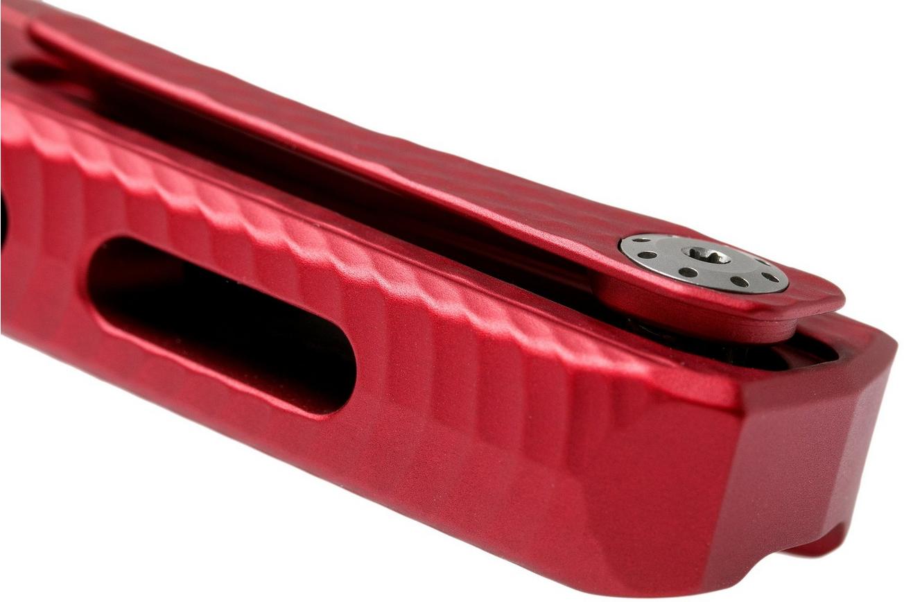 LionSteel ROK Satin Red Aluminium ROK A RS zakmes