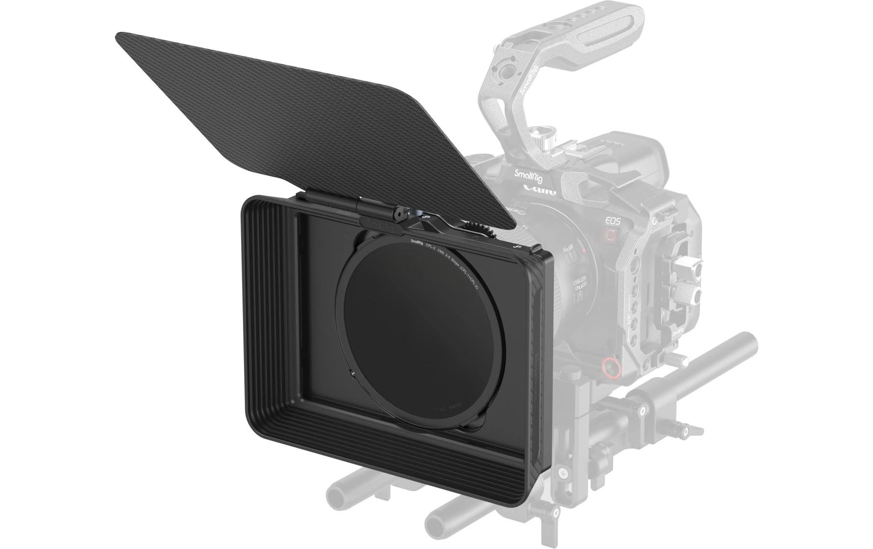 Mattebox mit verstellbarer Klemme und VND-Kit<br>Mattebox