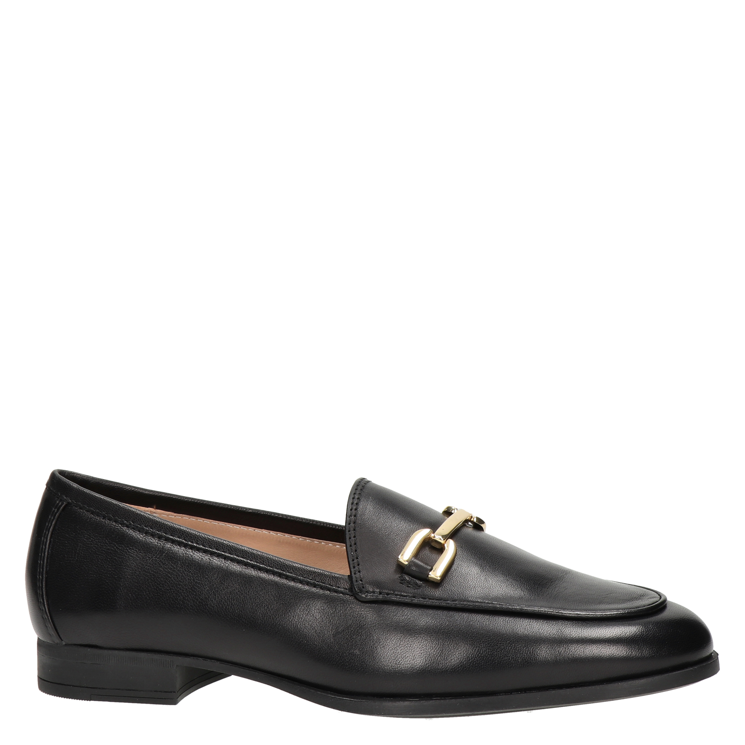 Unisa Daimiel dames loafer Unisa Zwart