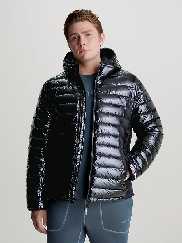 Jaqueta acolchoada de nylon