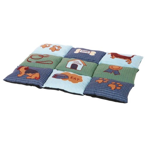Tapete para cachorro Trixie Patchwork Azul e Verde