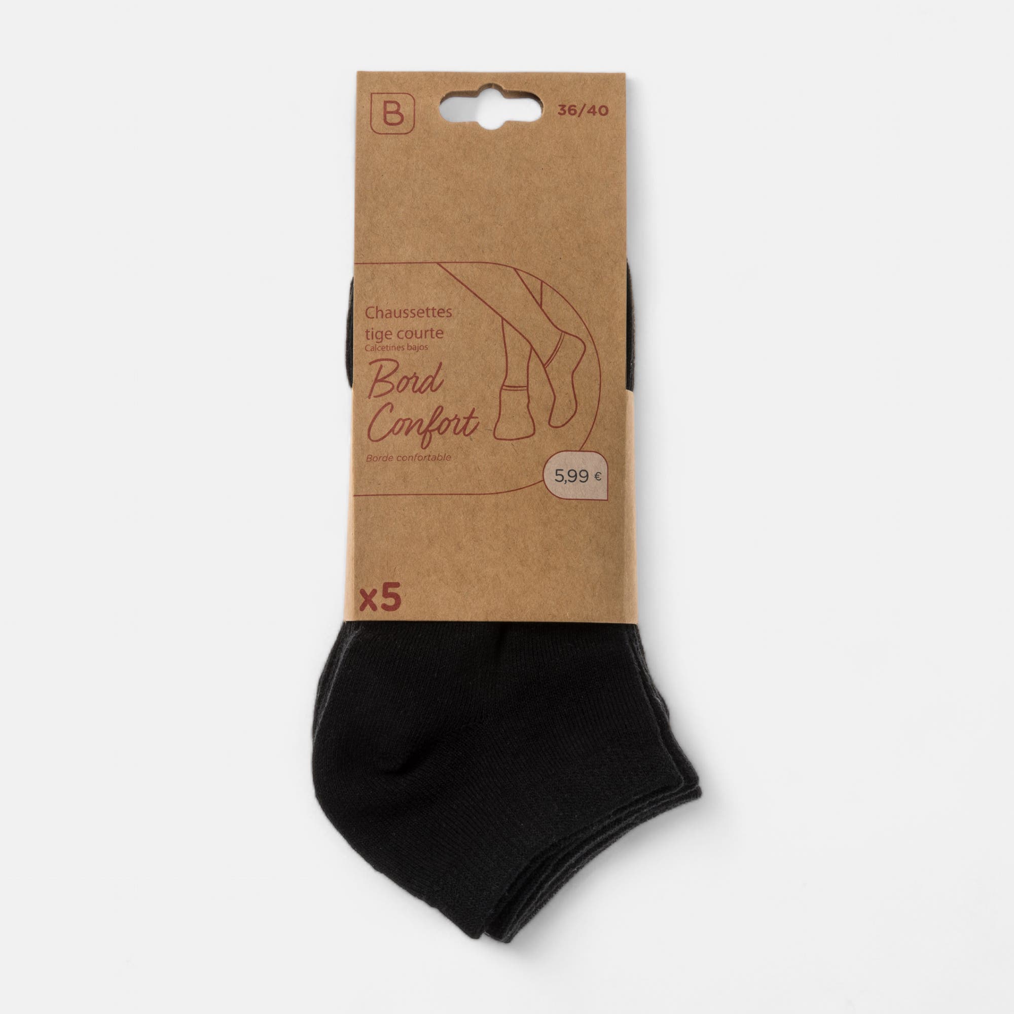 Chaussettes Femme noir