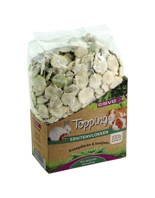 Esve Topping Erwtenvlokken - Knaagdiersnack - 225 g