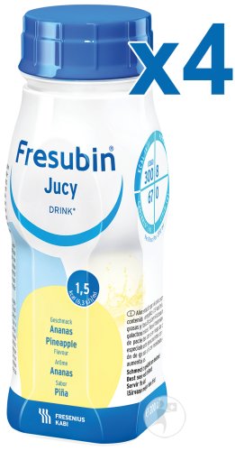 Fresubin Jucy Drink Ananas Flacons 4x200ml