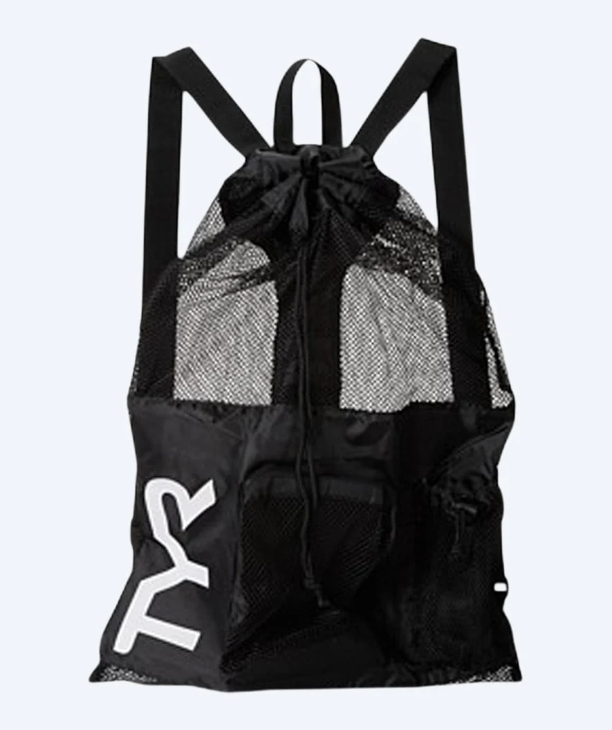 TYR svømmenet - Big Mesh Mummy 40L - Sort